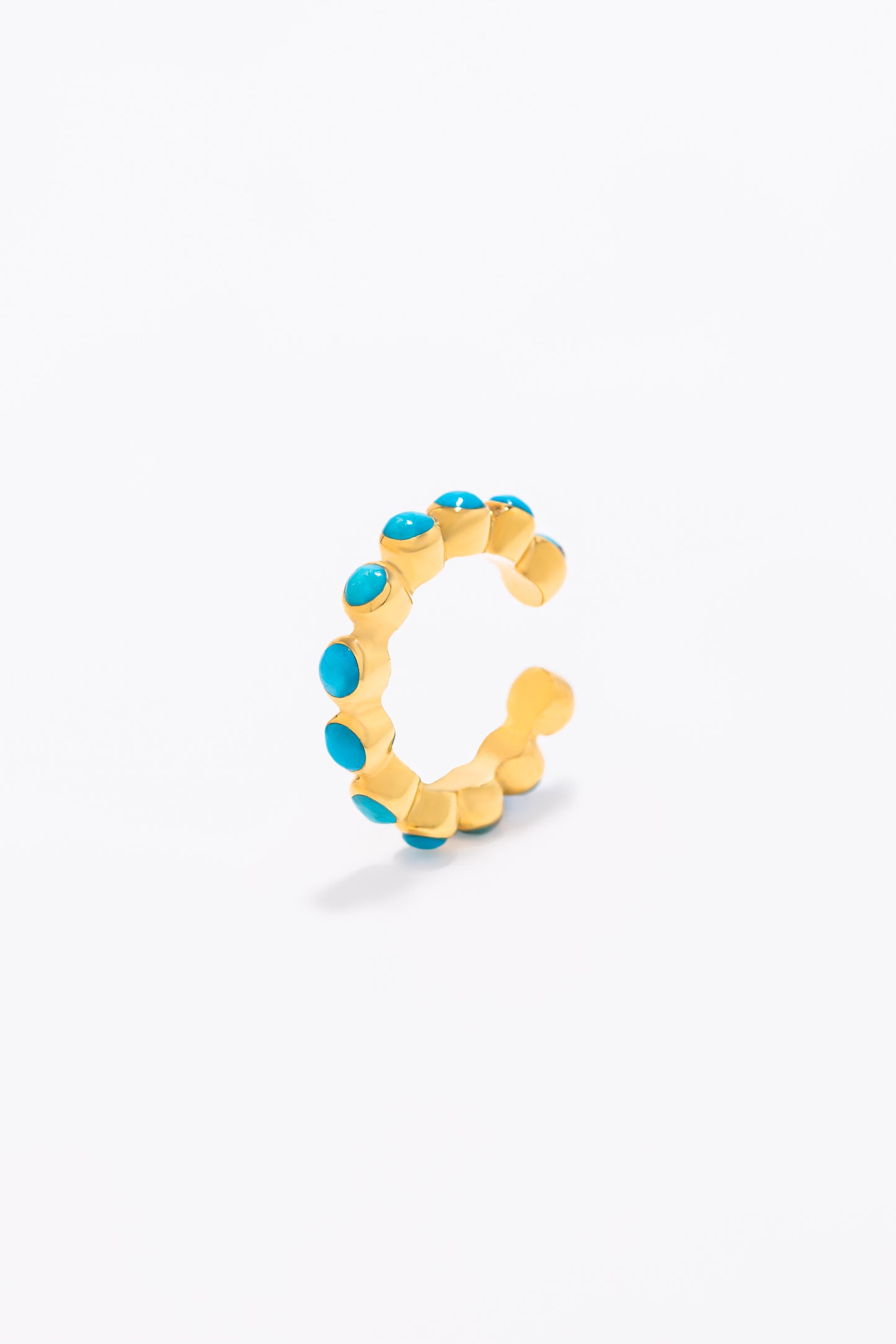 Round Of Blues Ring - Turquoise