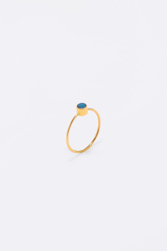 Thin Pill 14K Gold