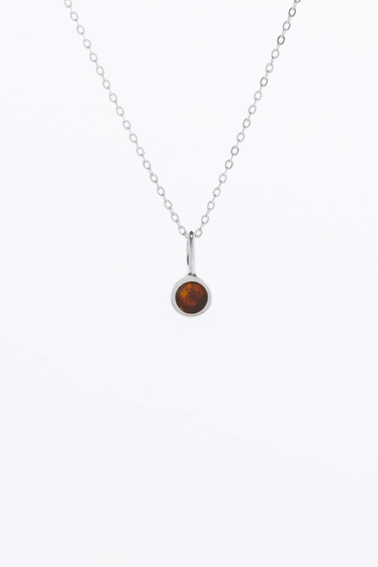 Pill Pendant Midi - Amber