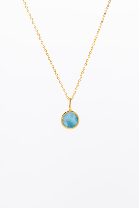 Pill Pendant Boss - Larimar