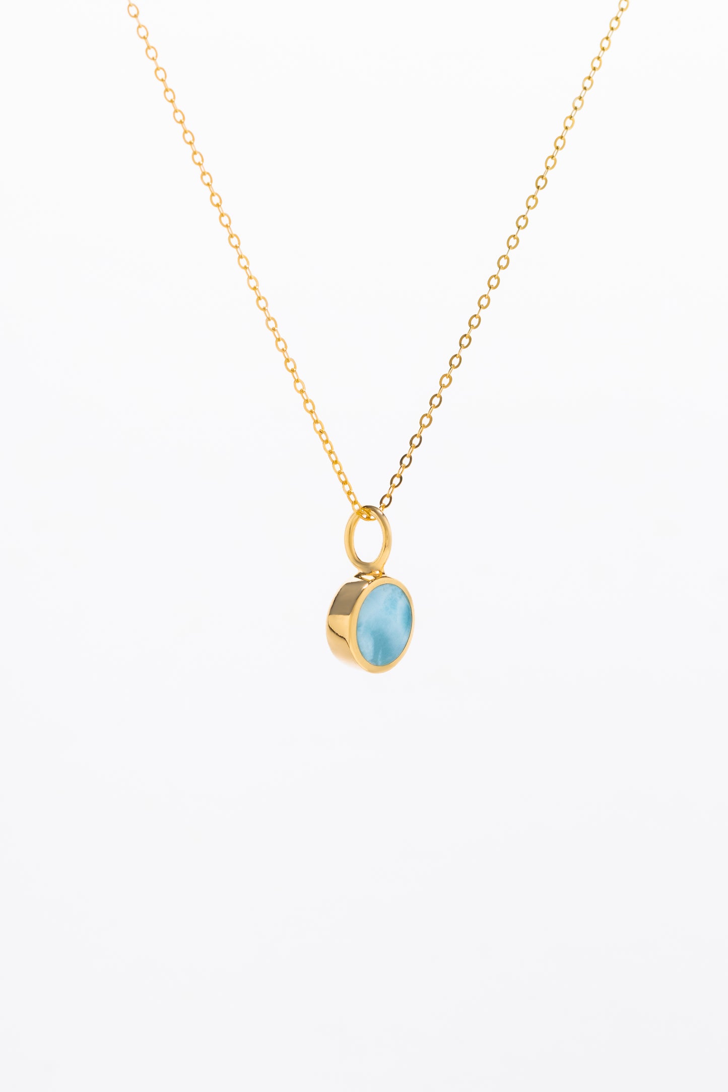 Pill Pendant Boss - Larimar
