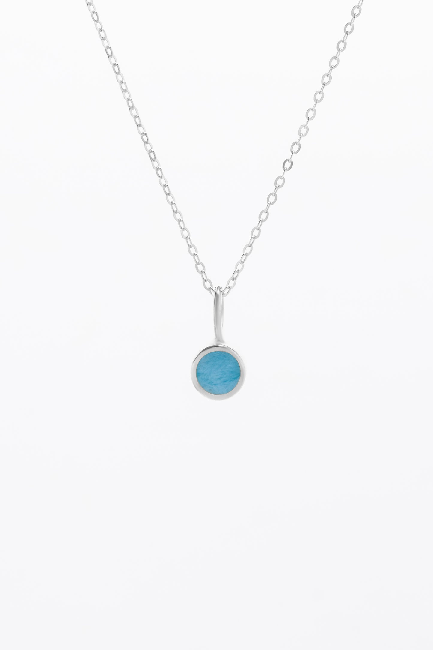 Pill Pendant Midi - Larimar