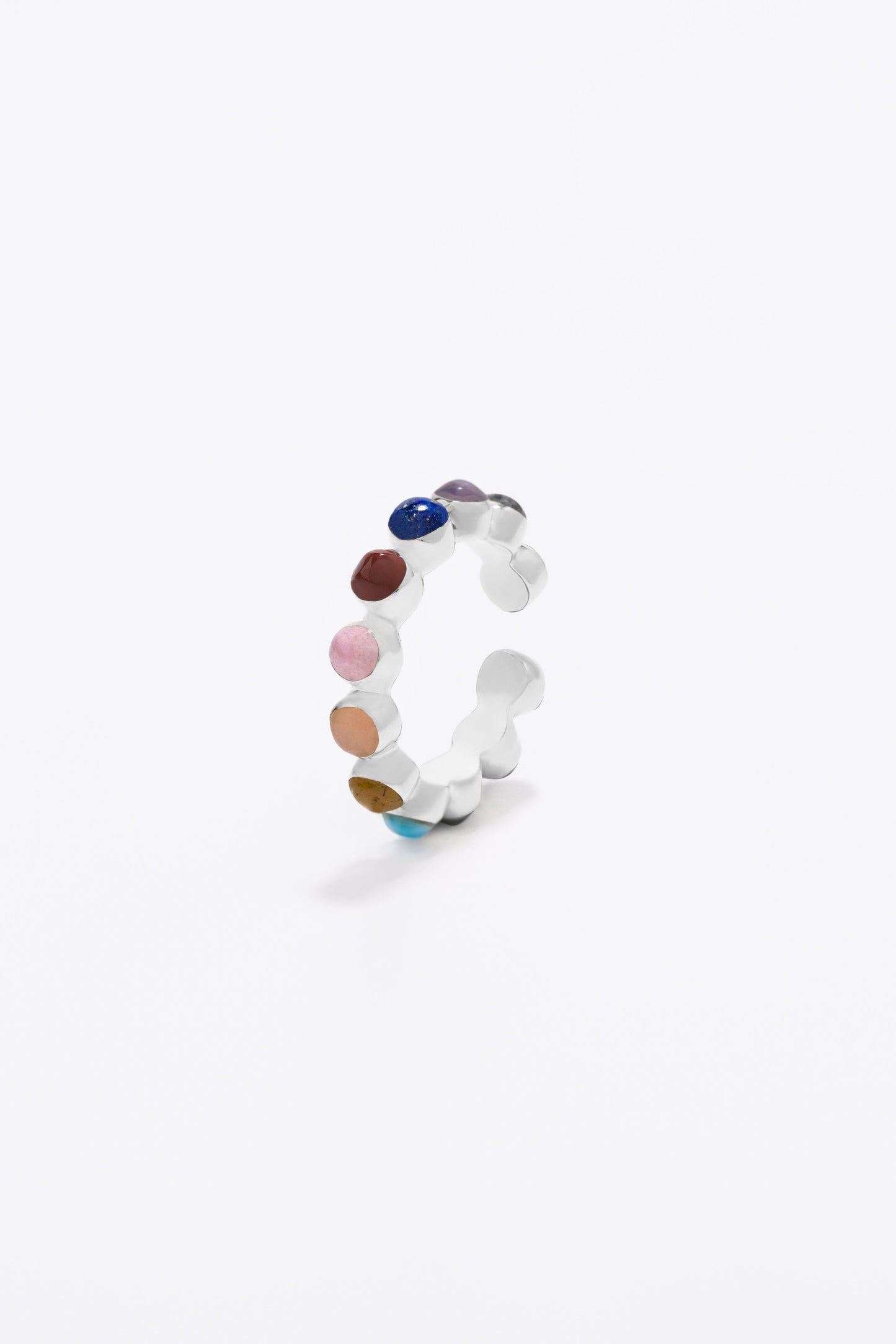 Round Of Blues Ring - Rainbow- Cerrado