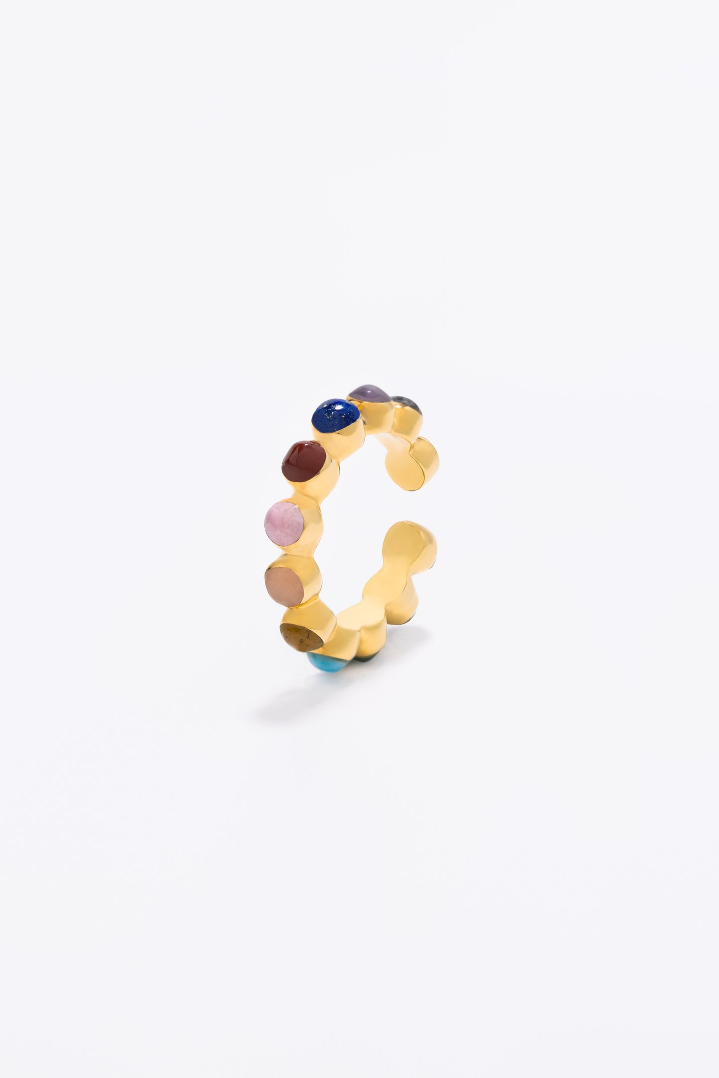 Round Of Blues Ring - Rainbow- Cerrado