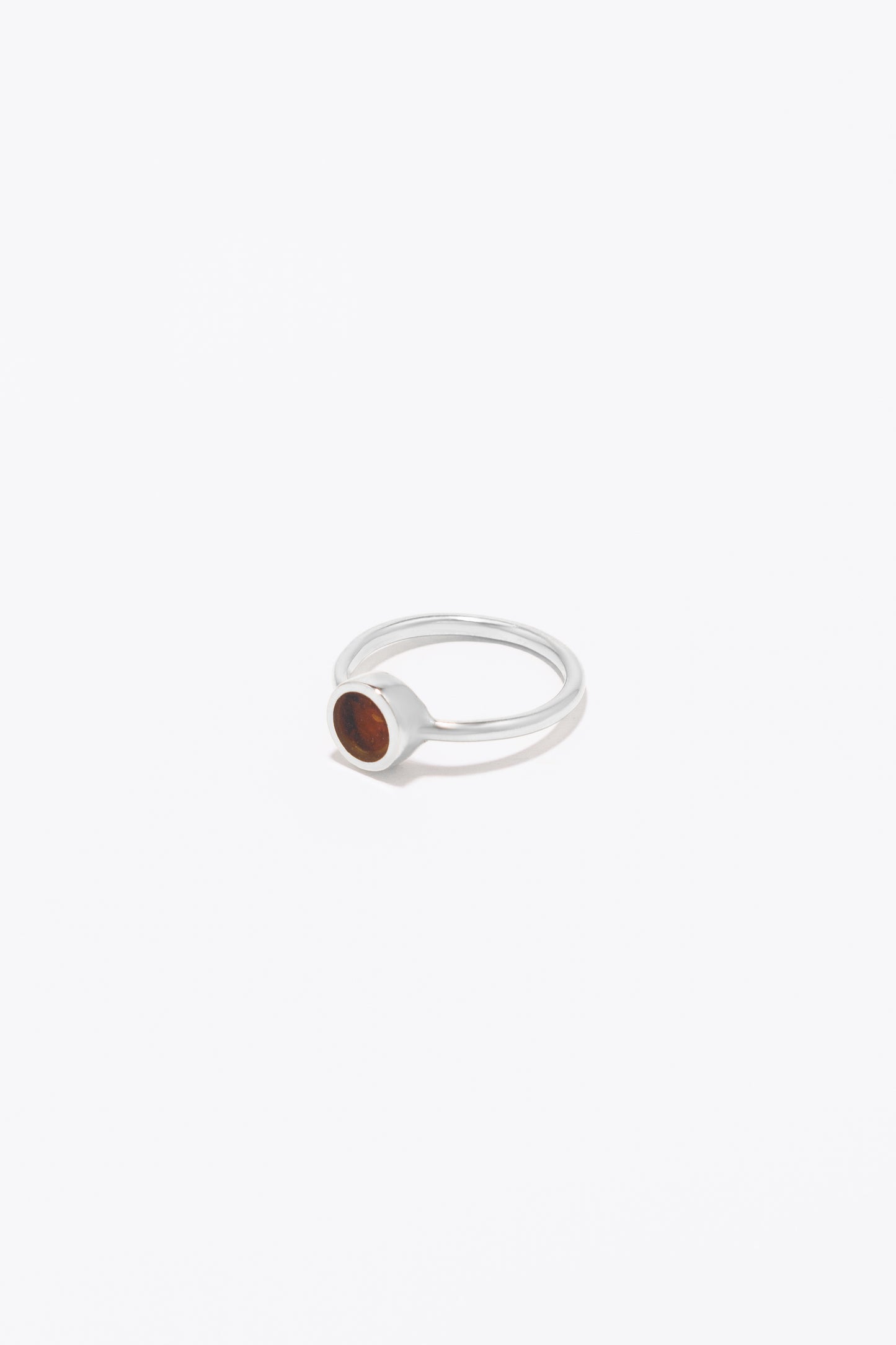 Pill Ring Midi - Amber