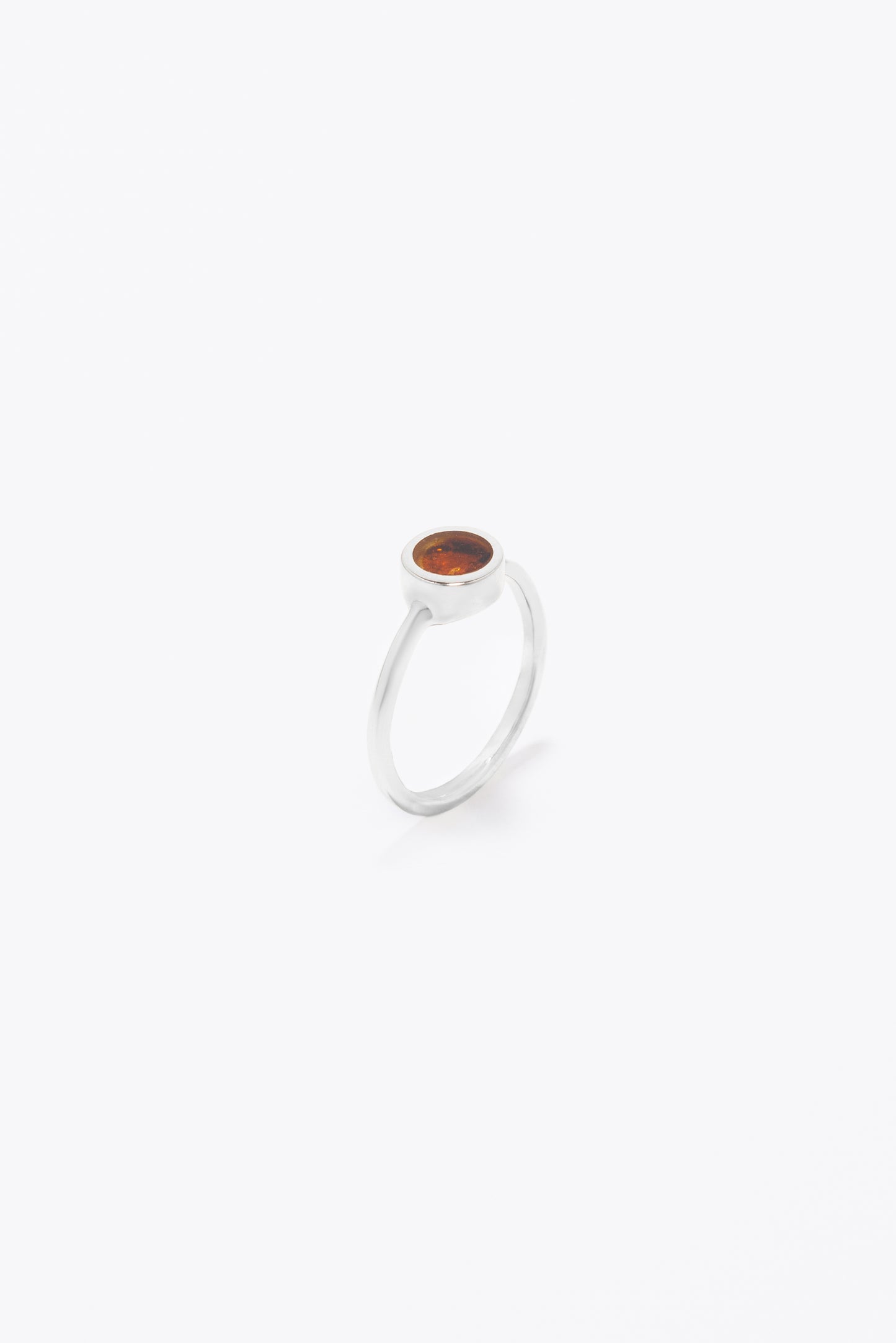 Pill Ring Midi - Amber