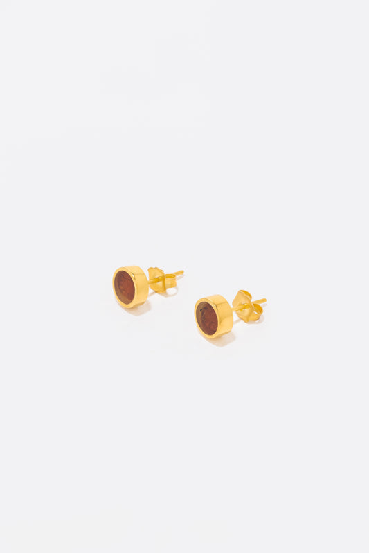 Pill Studs Midi - Amber