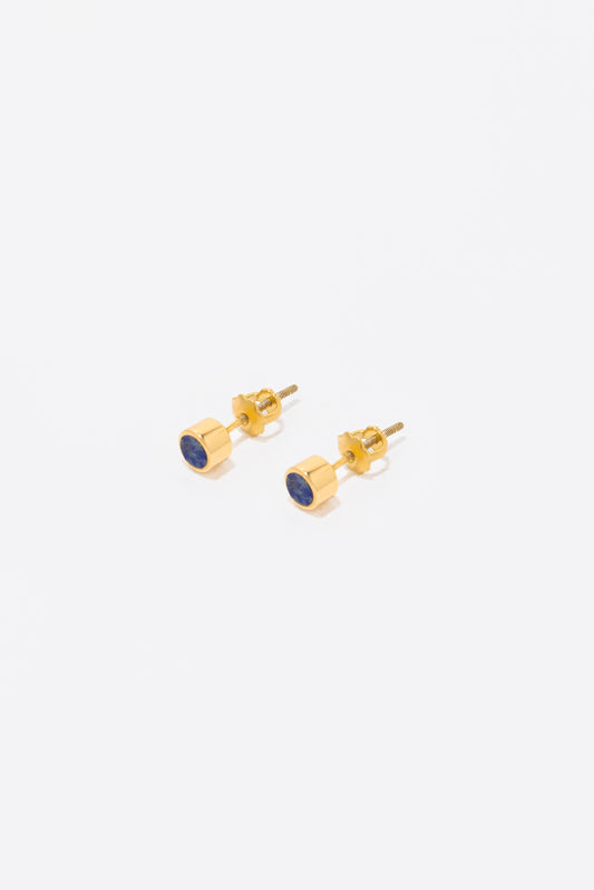 Pill Studs Baby - Lapis Lazuli