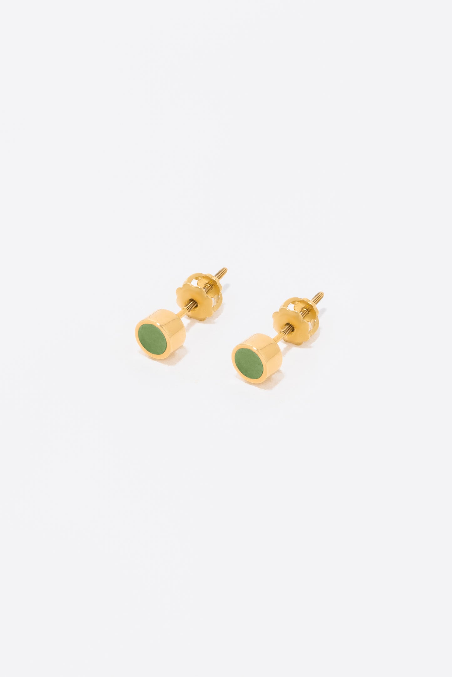 Pill Studs Baby - Green Aventurine