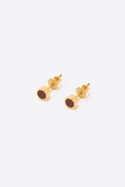 Pill Studs Baby - Red Jasper