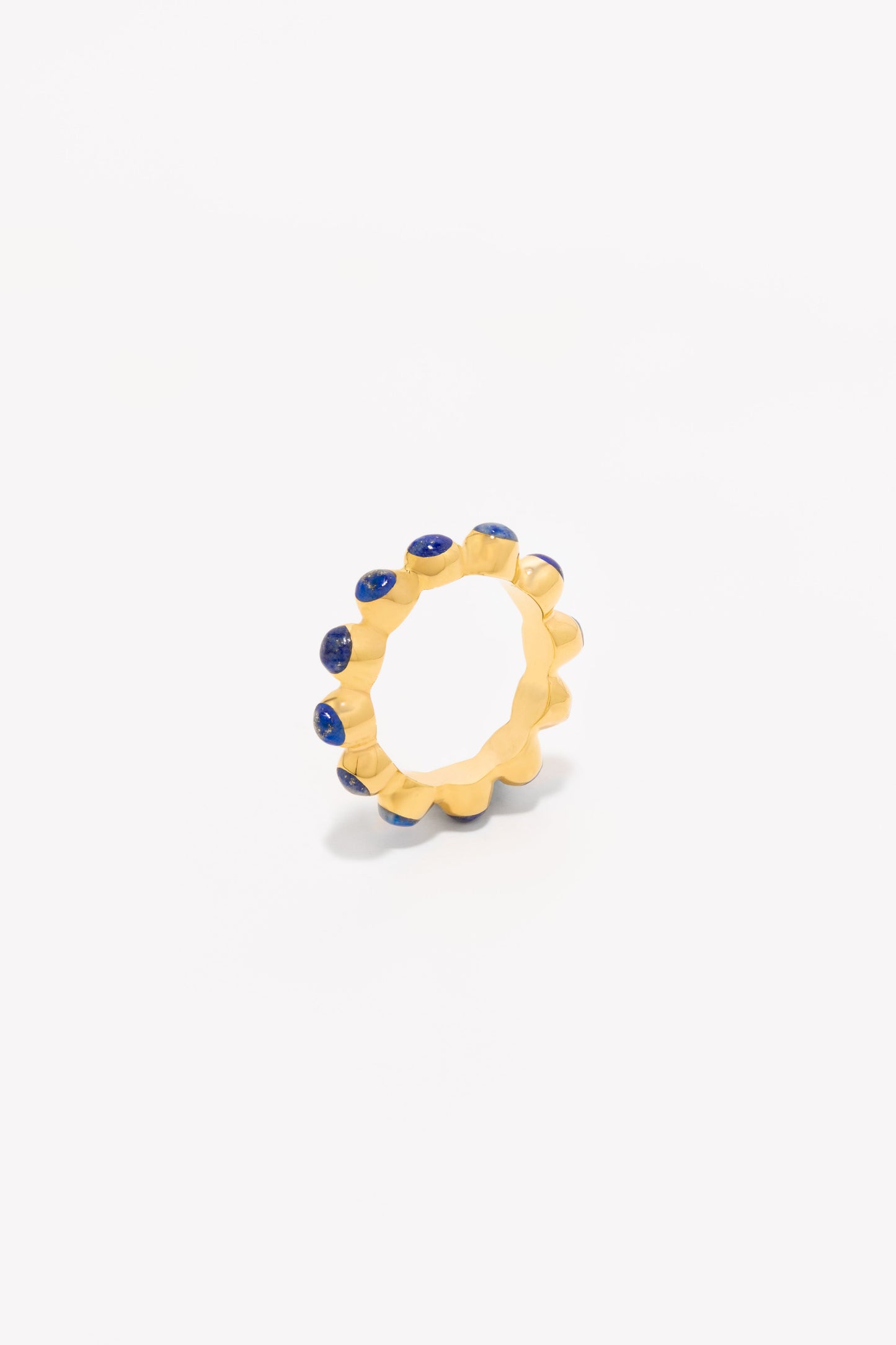 Round Of Blues Ring - Lapis Lazuli