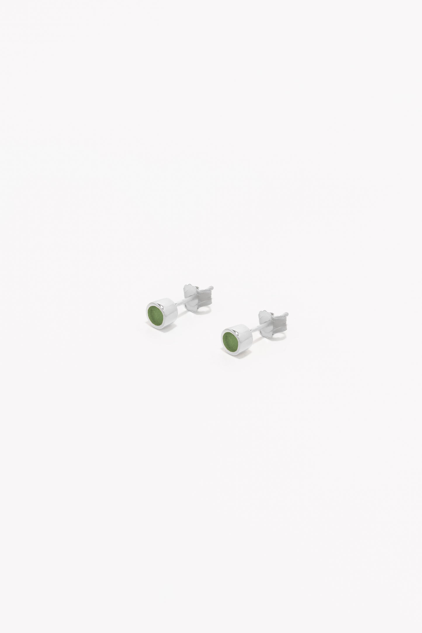 Pill Studs Baby - Green Obzidian