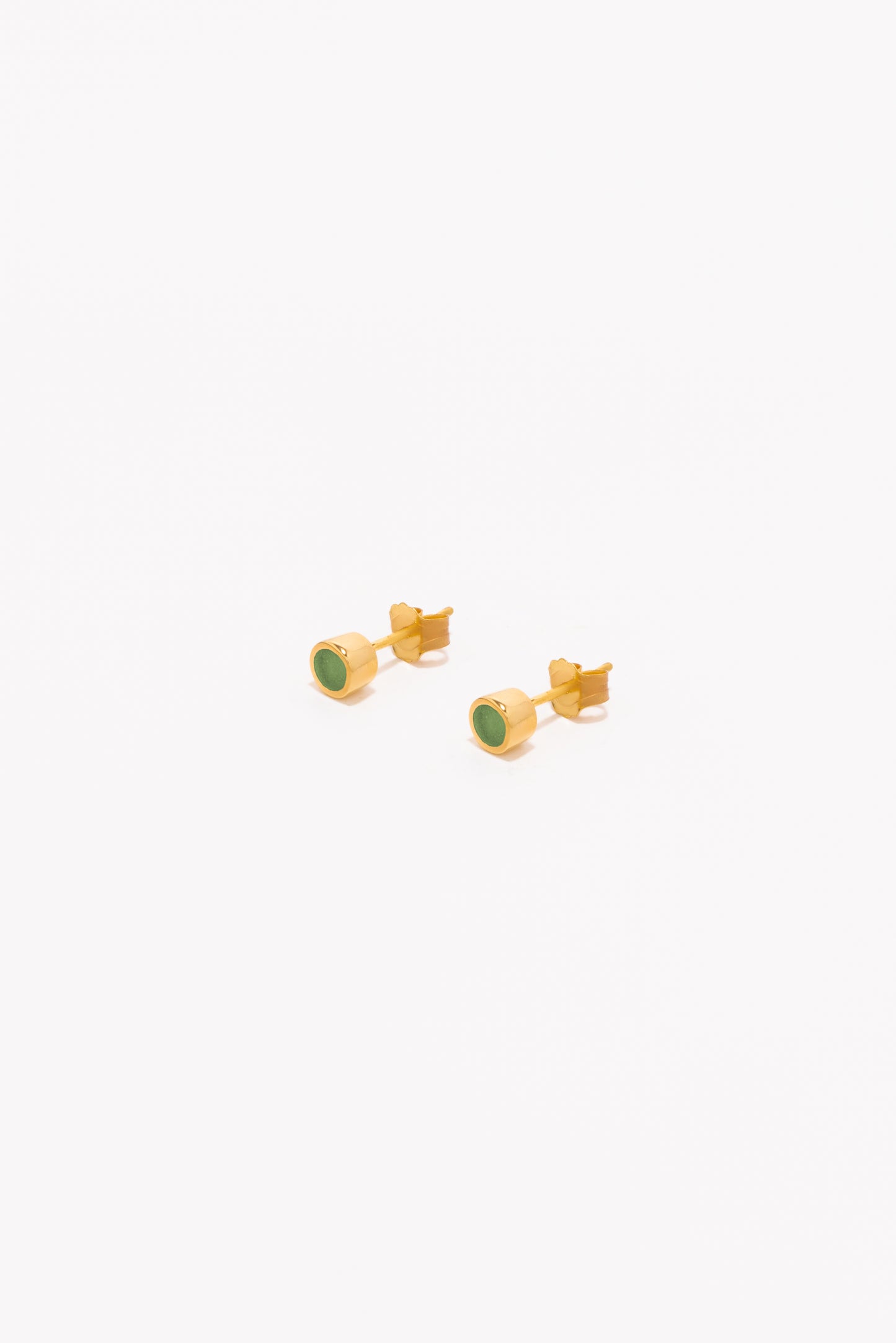 Pill Studs Baby - Green Obzidian