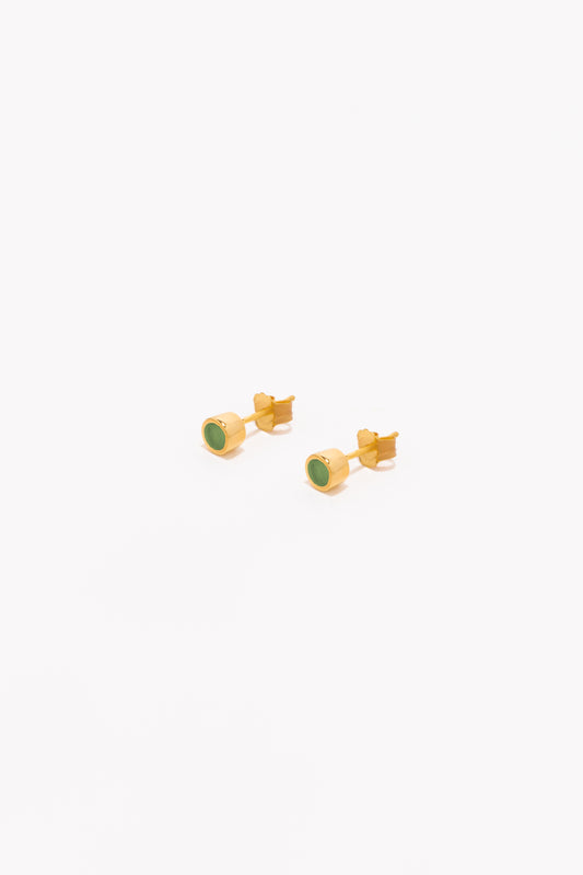 Pill Studs Baby - Green Obzidian