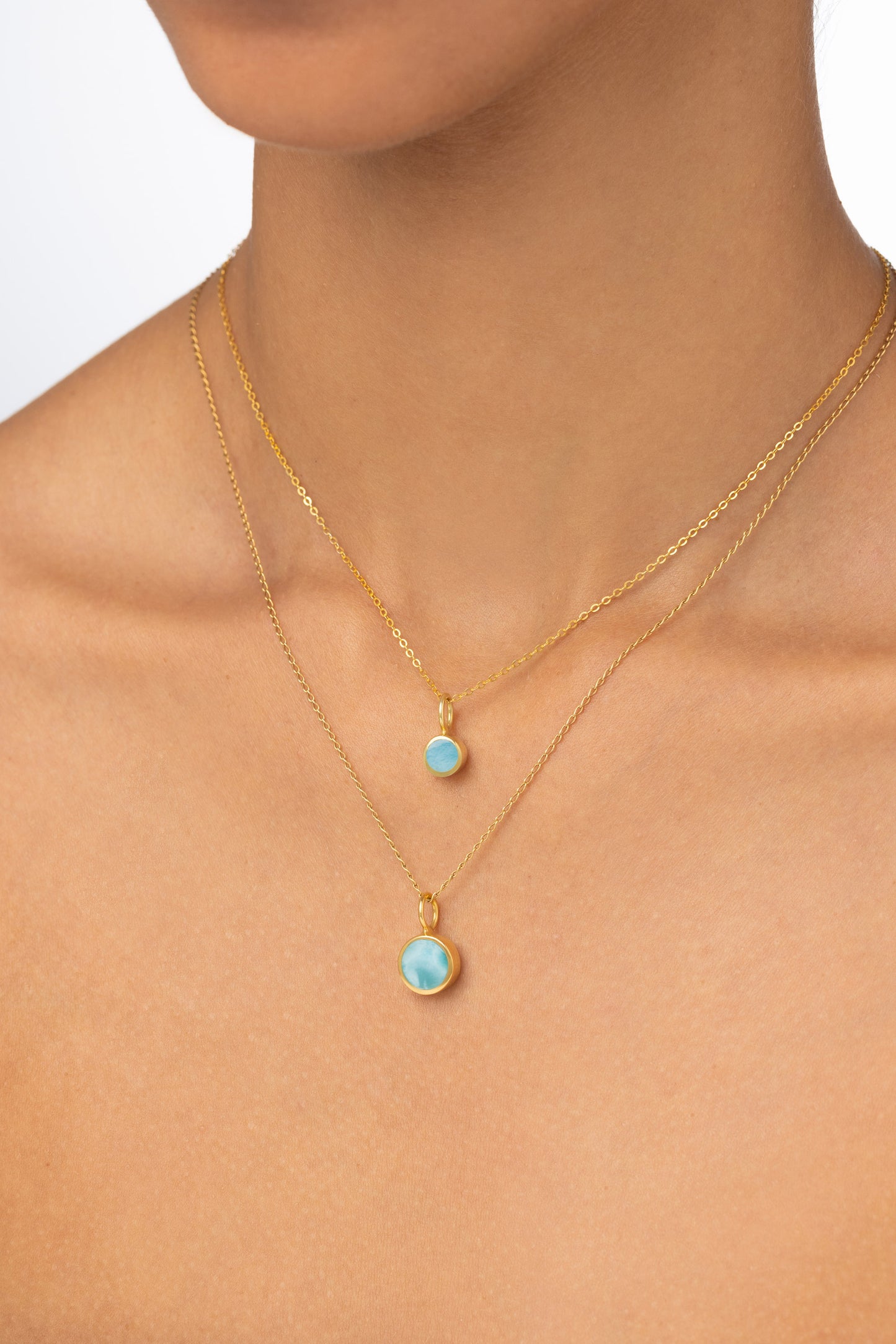 Pill Pendant Boss - Larimar