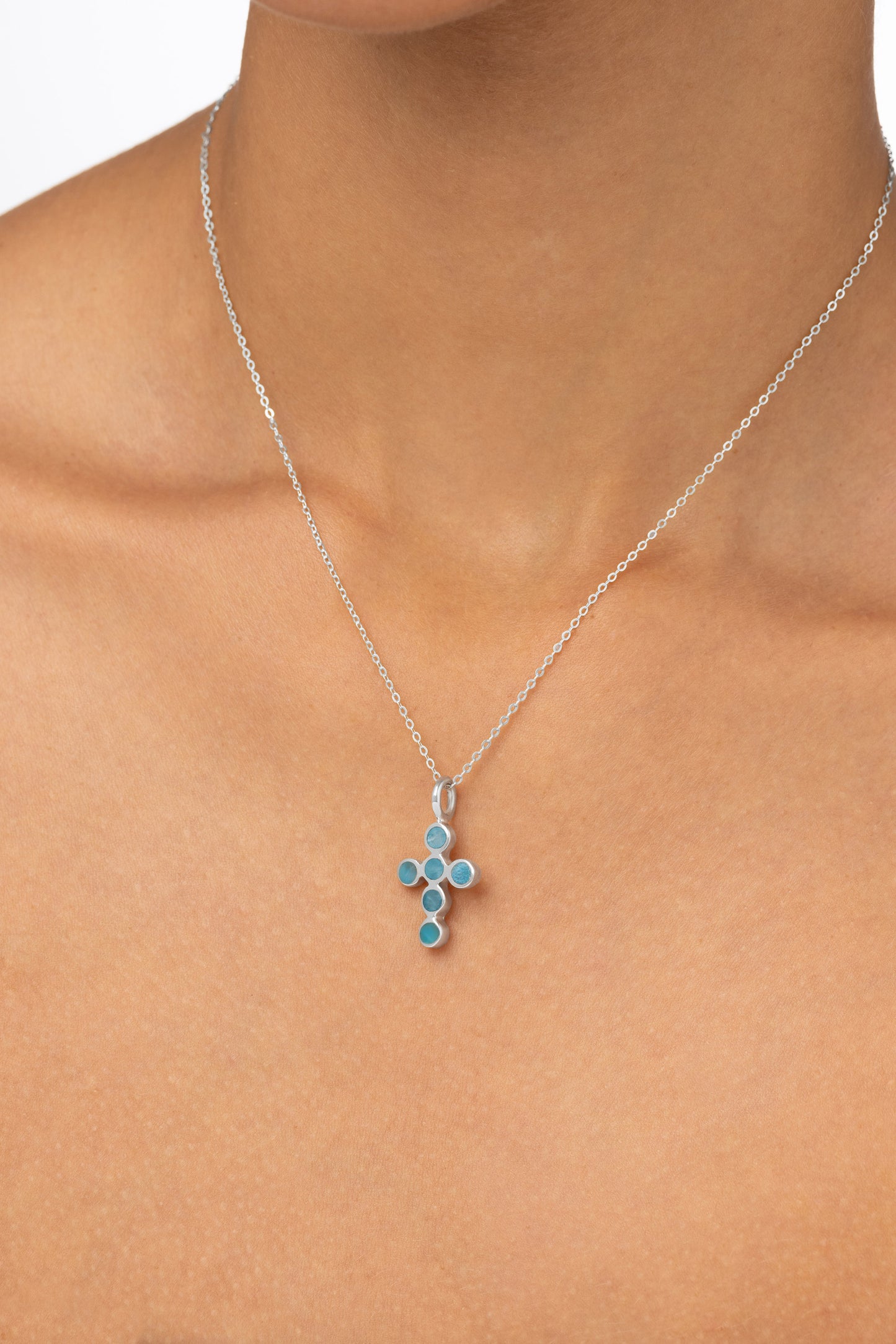 Cross Of Blues Baby - Larimar
