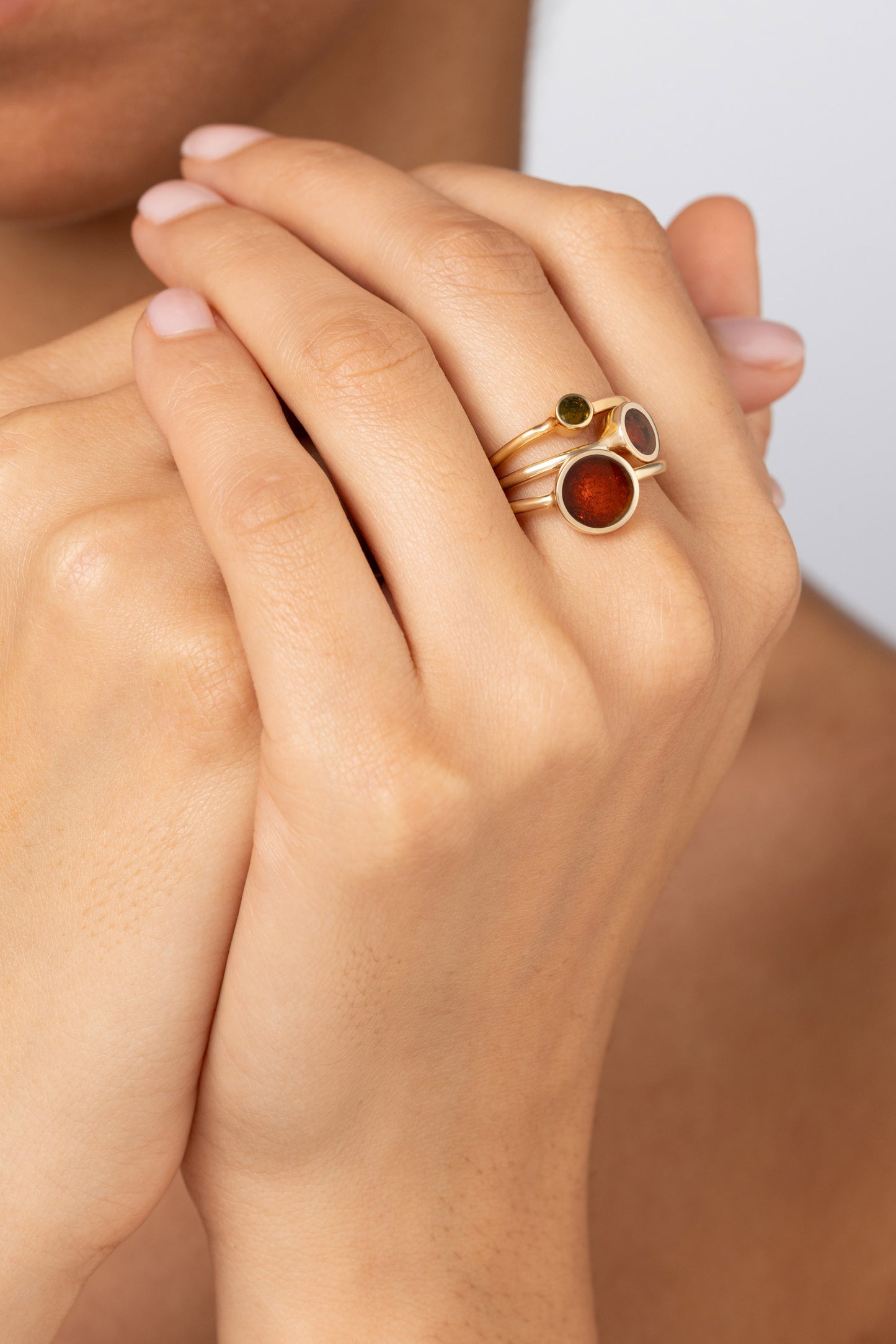 Pill Ring Boss - Amber