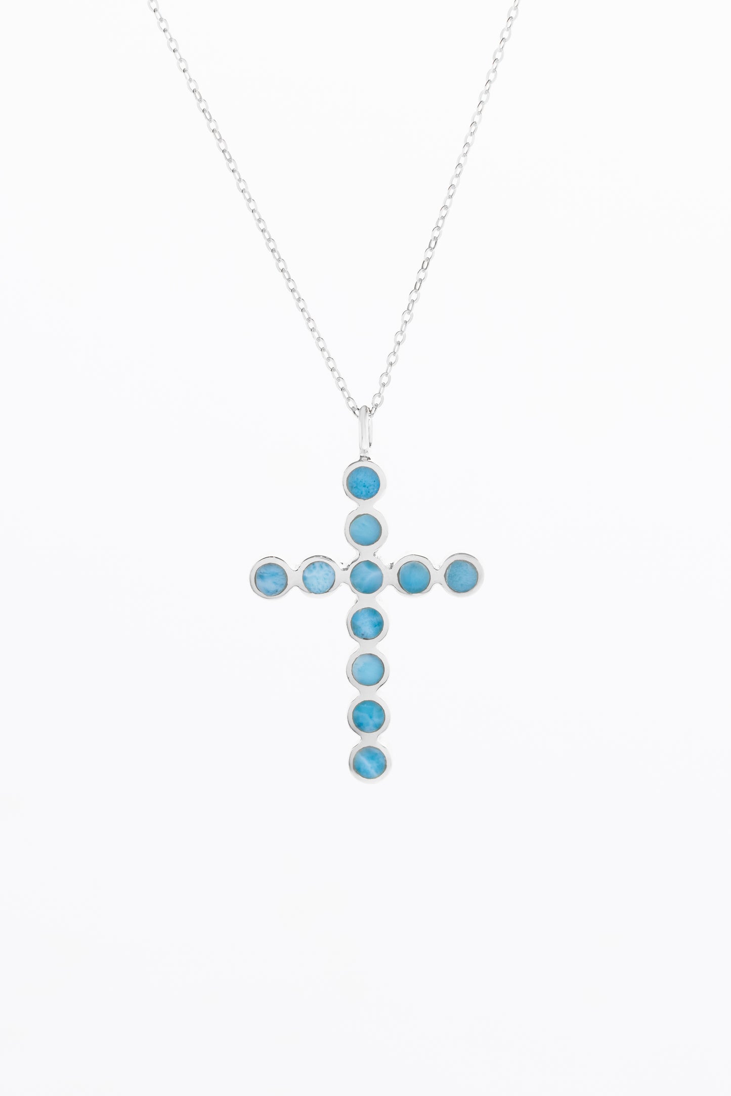Cross Of Blues Grand - Larimar