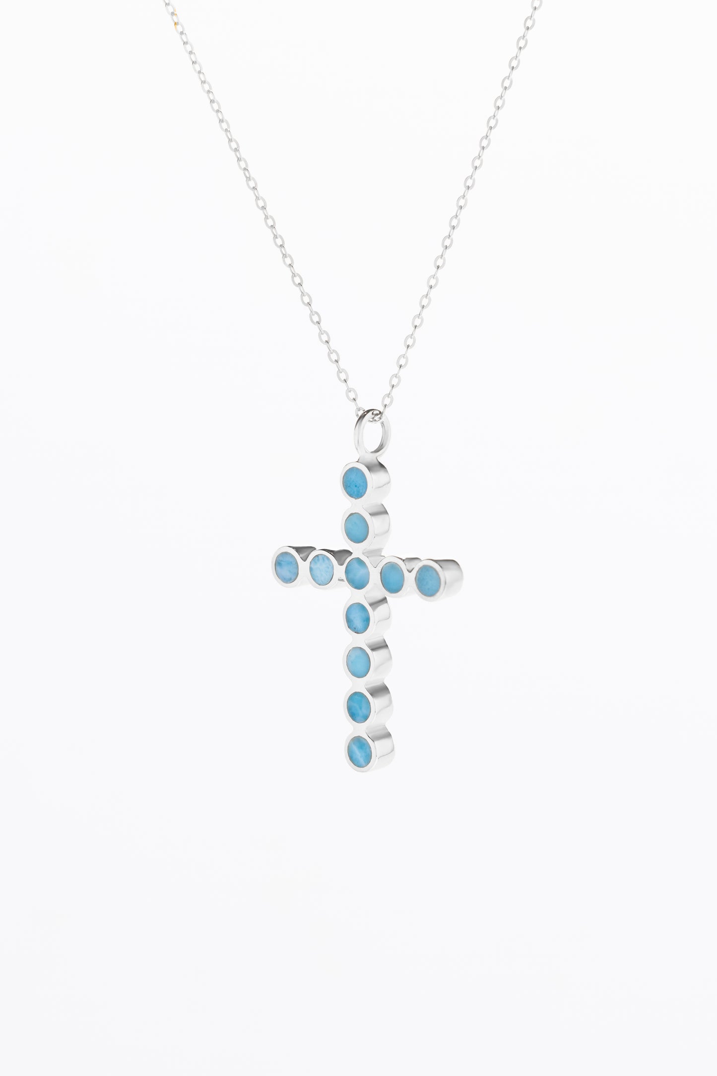 Cross Of Blues Grand - Larimar