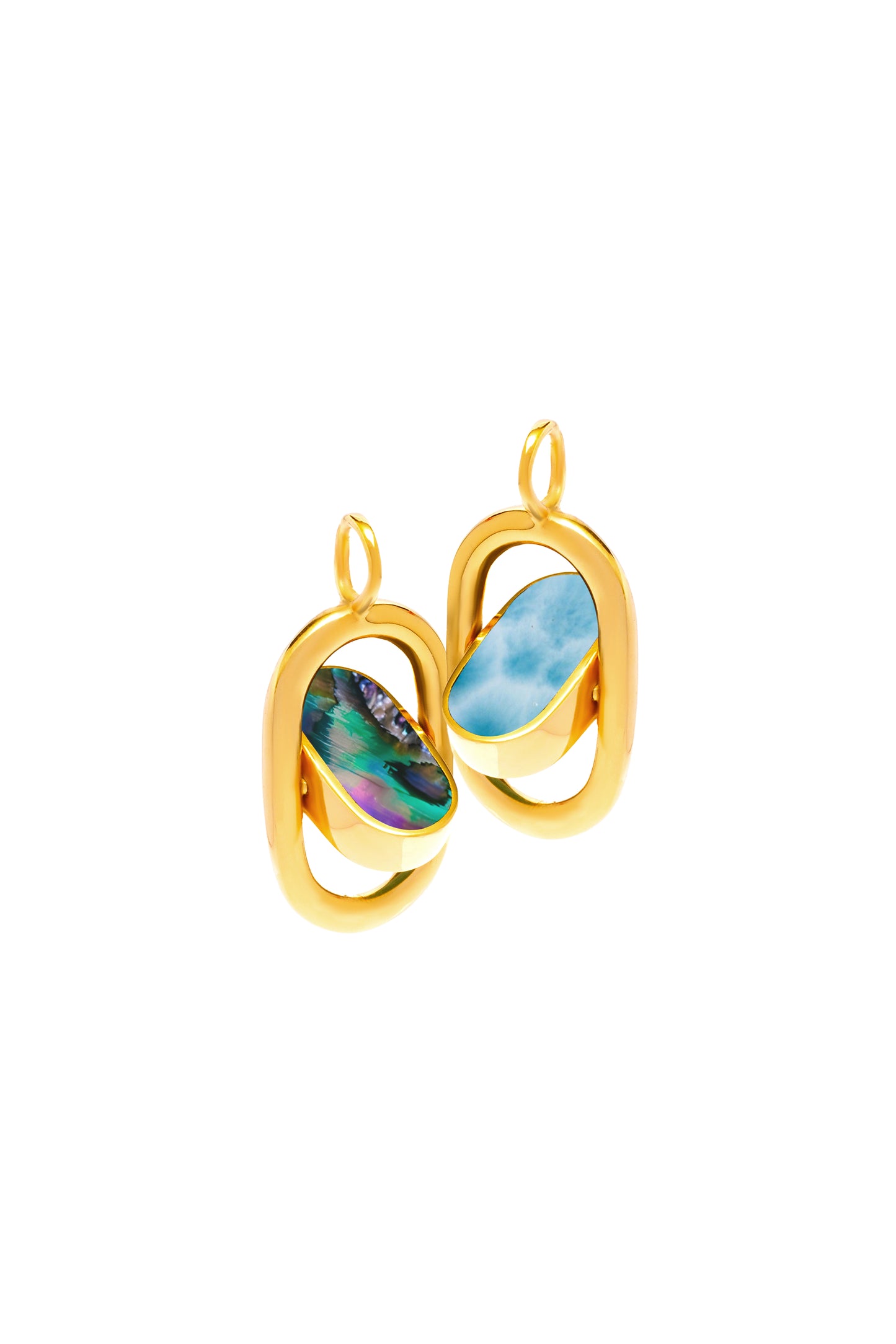 Abalone Halo Pendant