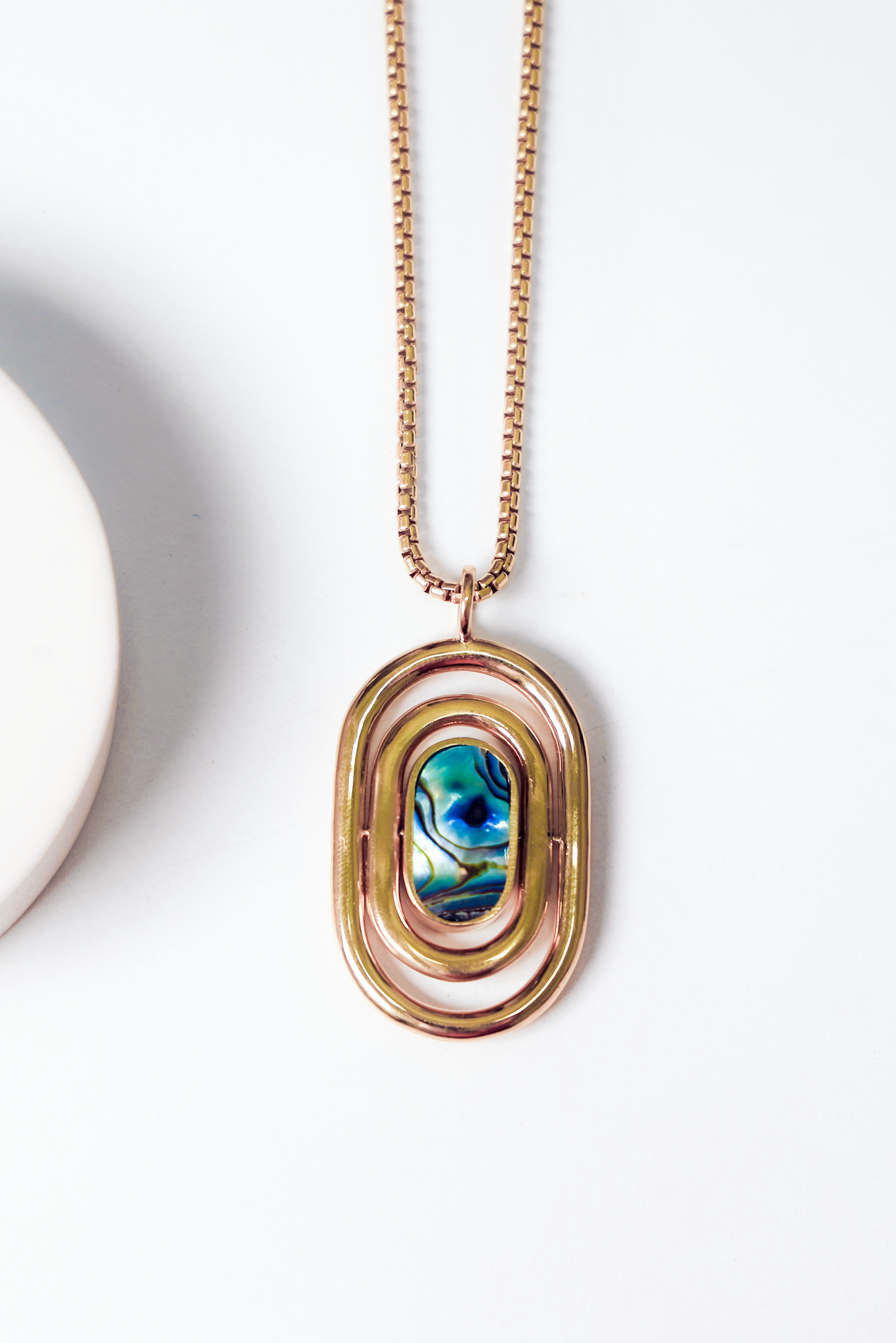 Abalone Radiant Pendant
