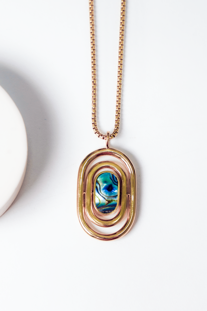 Abalone Radiant Pendant