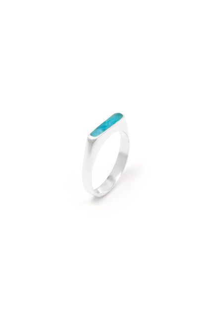 SILVER SIGNET ring
