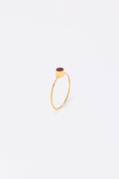 Thin Pill 14K Gold