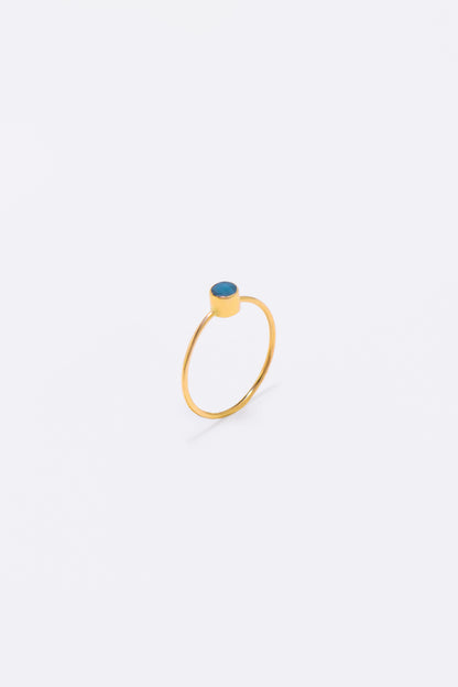Thin Pill 14K Gold