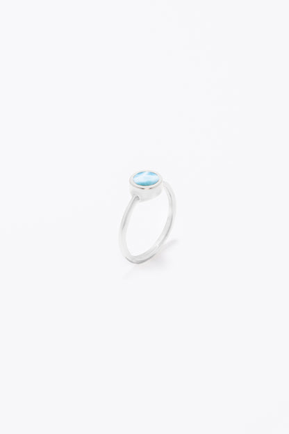 Pill Ring Midi - Larimar