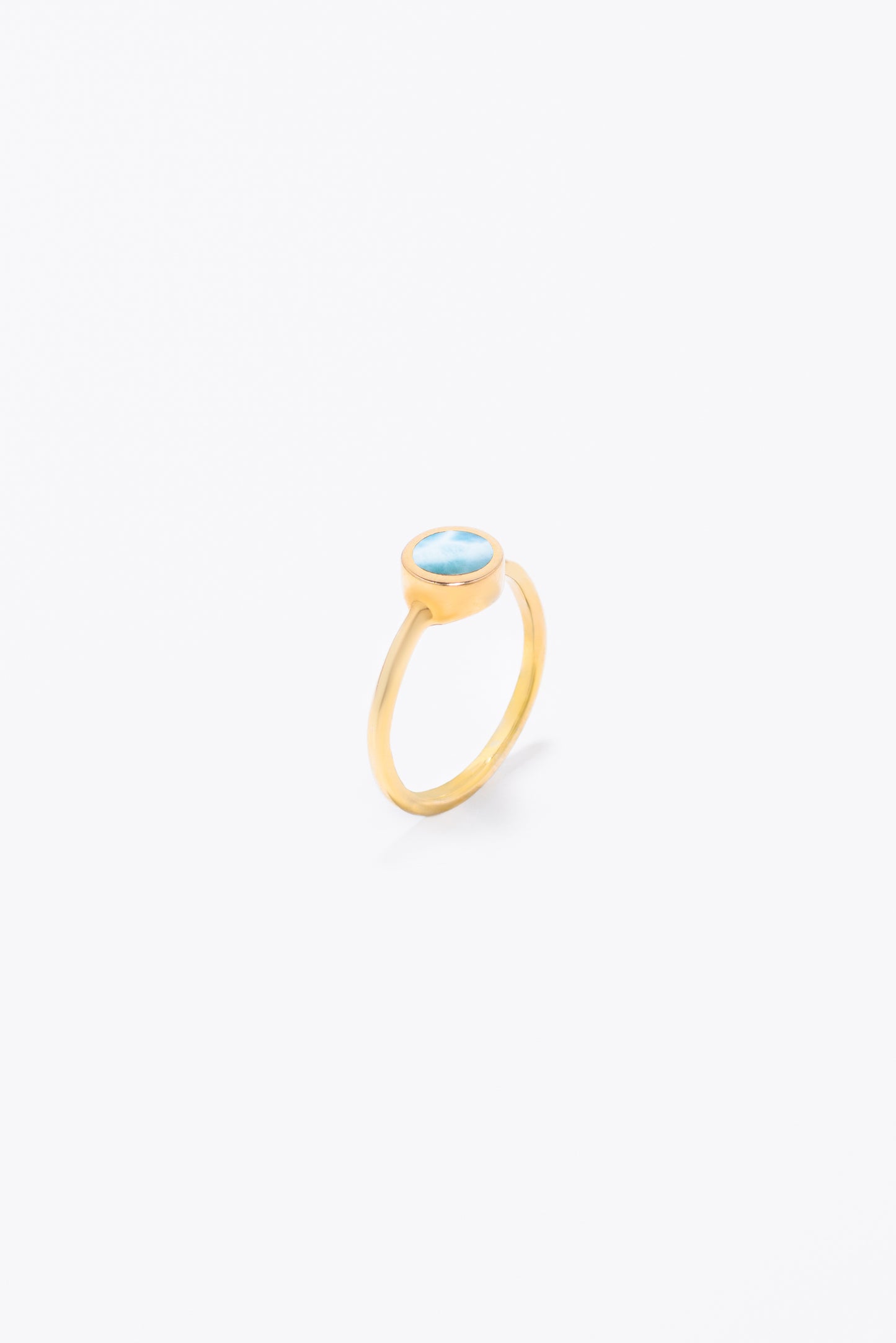 Pill Ring Midi - Larimar