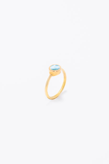 Pill Ring Midi - Larimar