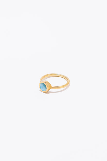 Pill Ring Midi - Larimar