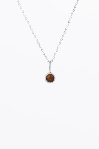 Pill Pendant Midi - Amber