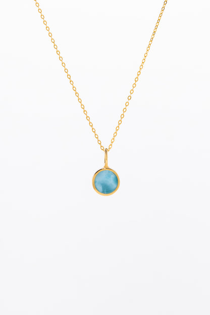 Pill Pendant Boss - Larimar