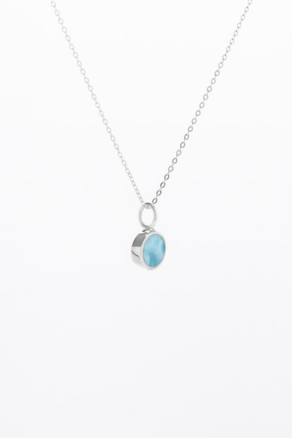 Pill Pendant Boss - Larimar