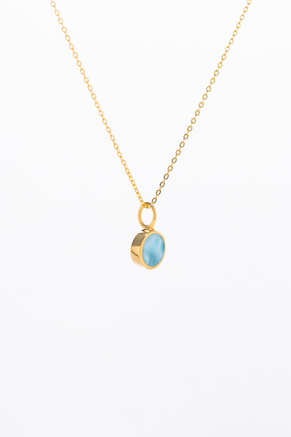 Pill Pendant Boss - Larimar