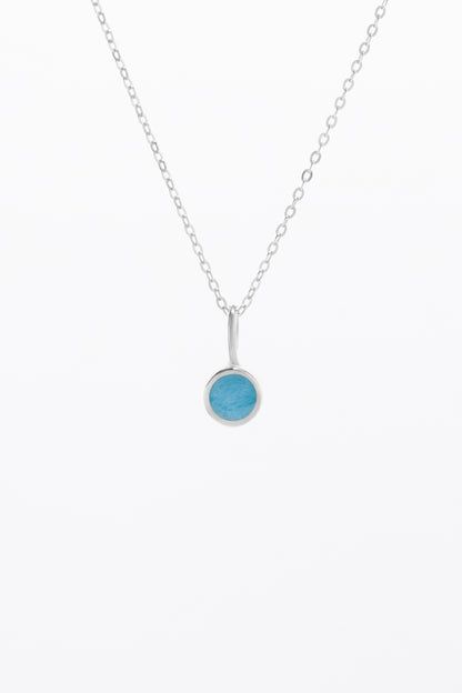 Pill Pendant Midi - Larimar