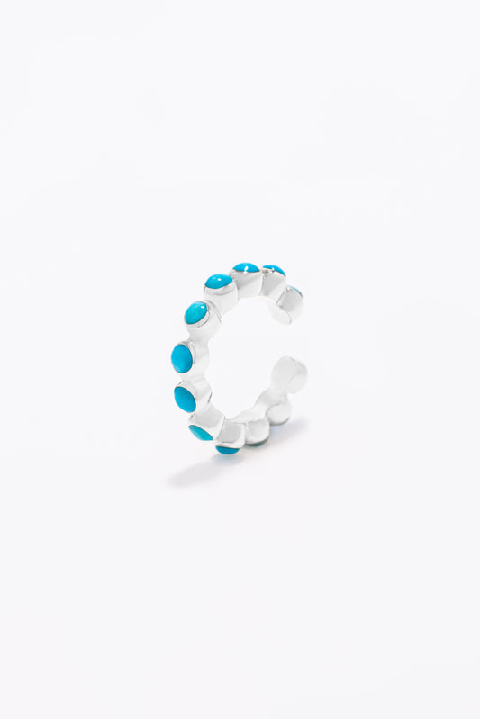 Round Of Blues Ring - Turquoise