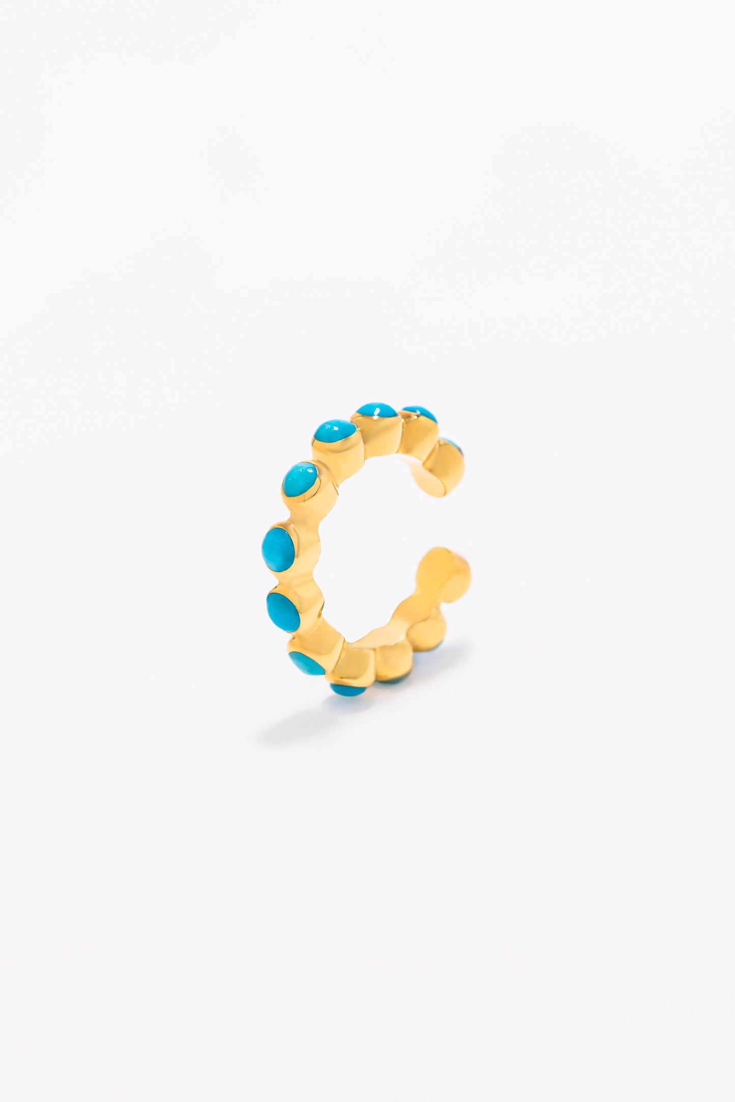 Round Of Blues Ring - Turquoise