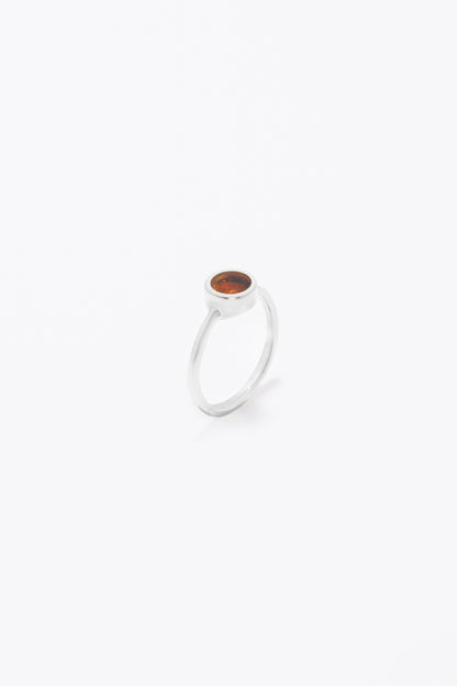Pill Ring Midi - Amber