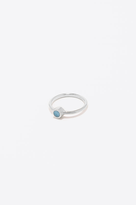 Pill Ring Baby - Larimar