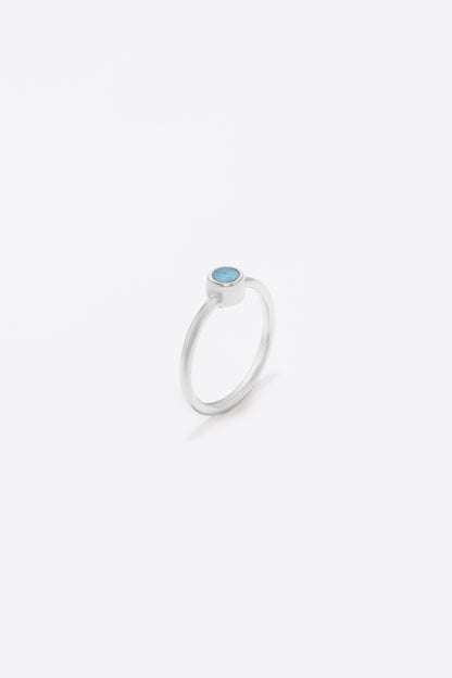 Pill Ring Baby - Larimar