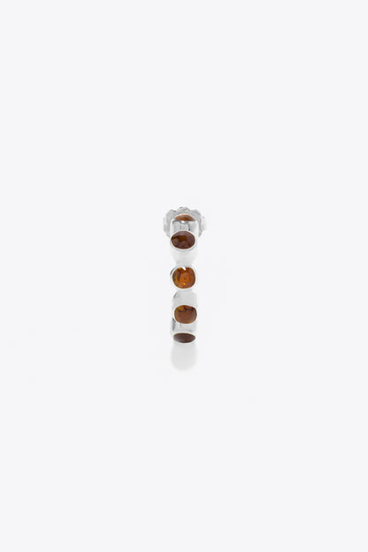 Round Of Blues Baby Hoops - Amber