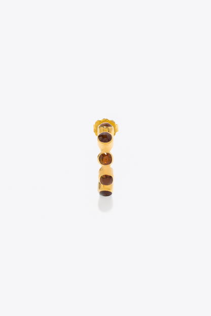 Round Of Blues Baby Hoops - Amber