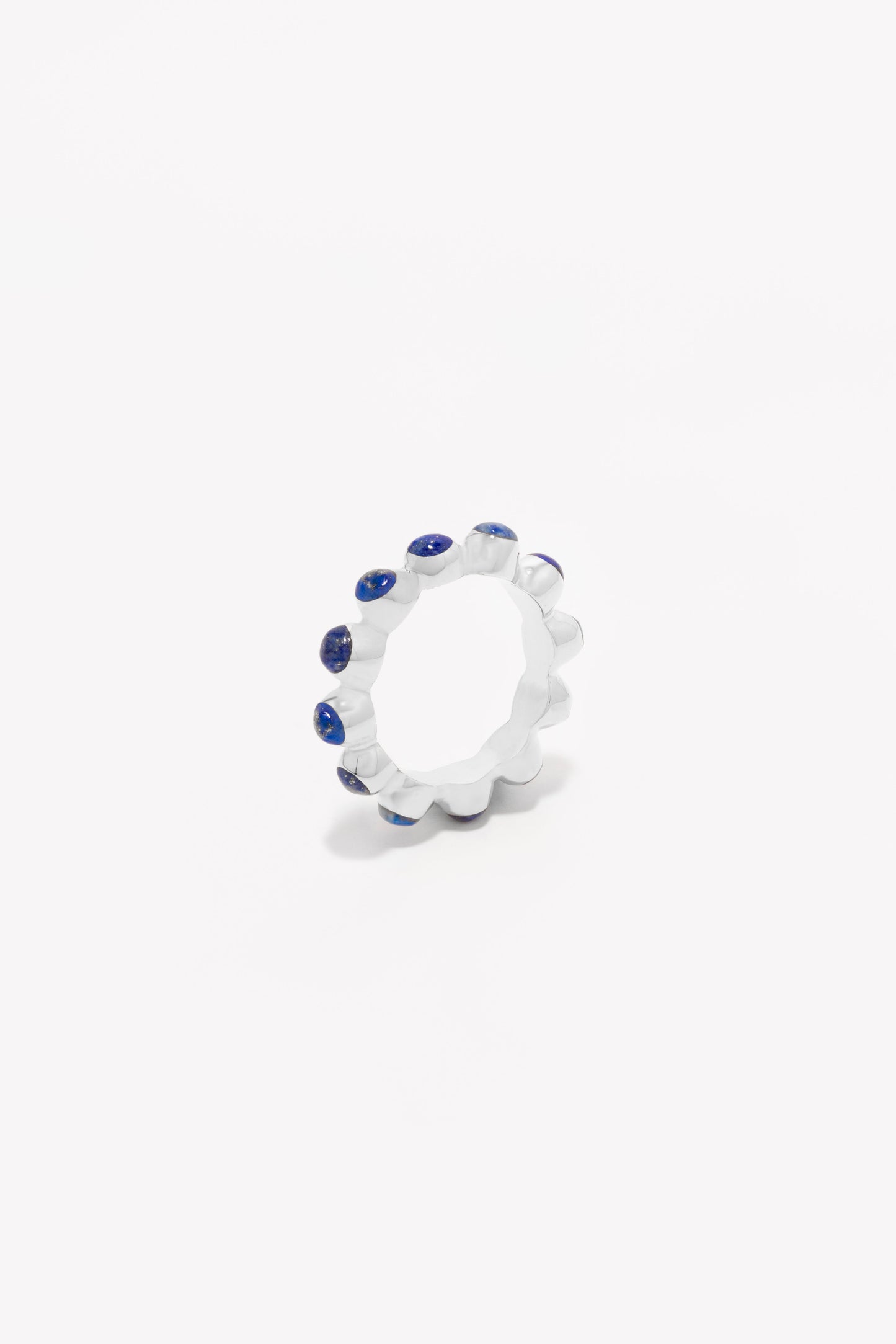 Round Of Blues Ring - Lapis Lazuli