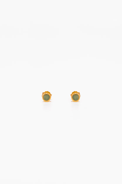 Pill Studs Baby - Green Obzidian