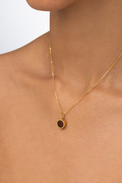 Pill Pendant Boss - Amber