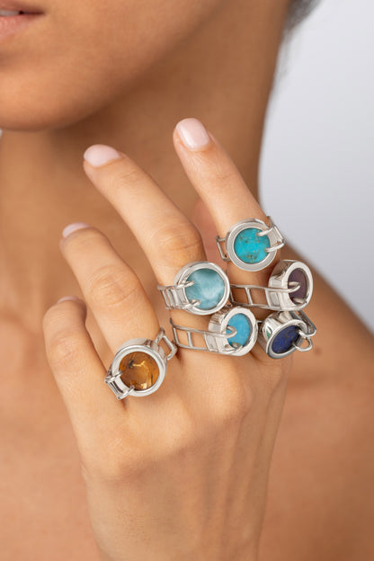 Pool Ring - Amber