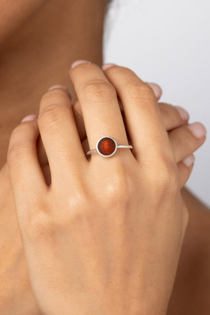 Pill Ring Boss - Amber